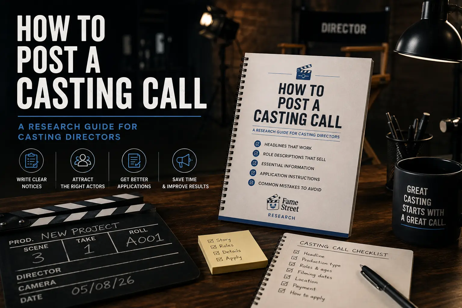 How to Post a Casting Call: The 2026 Casting Director's Guide